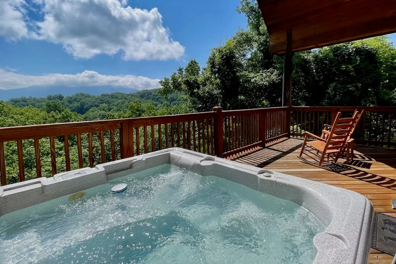 majestic view is one of the top cheap cabins in Gatlinburg