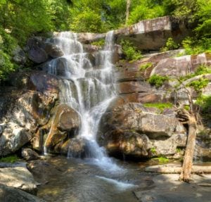 Ramsey Cascades waterfall in the Great Smoky Mountains National Park