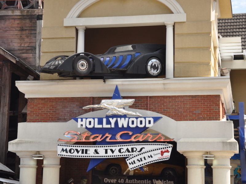 The Hollywood Star Cars Museum in Gatlinburg.