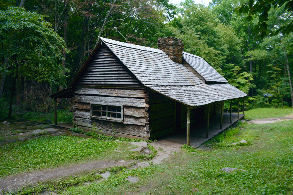 Noah Bud Ogle Cabin in the Smoky Mountains