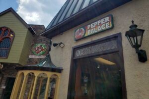 the pepper palace in the village shops in gatlinburg