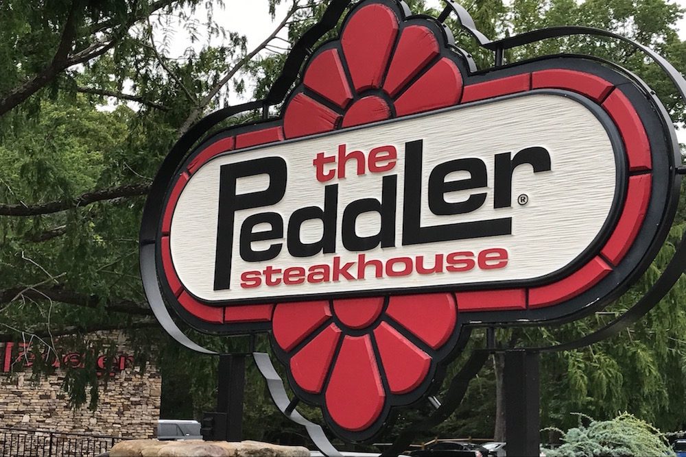 the peddler steakhouse in gatlinburg